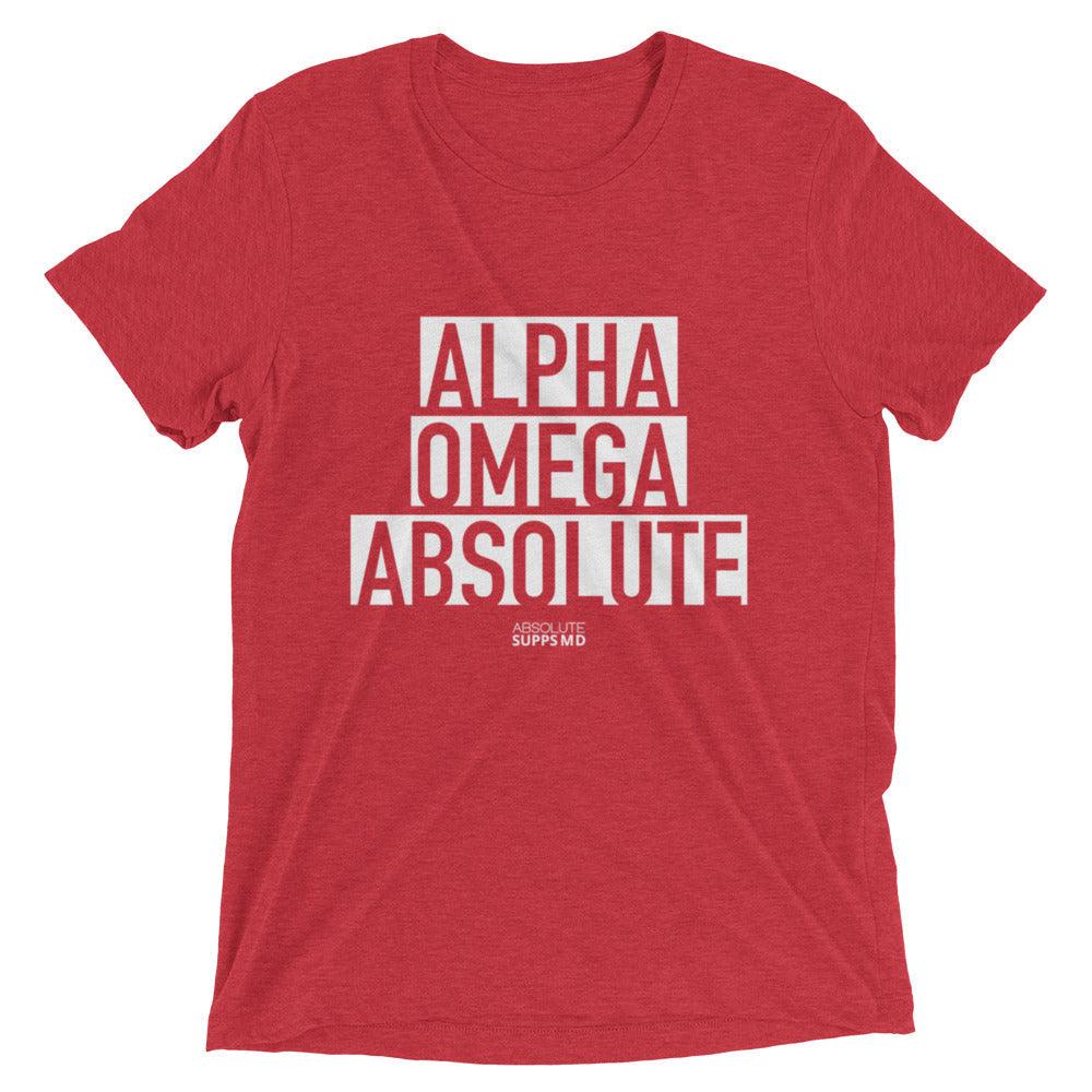 Alpha Omega Absolute Tee - Absolute Supps M.D.